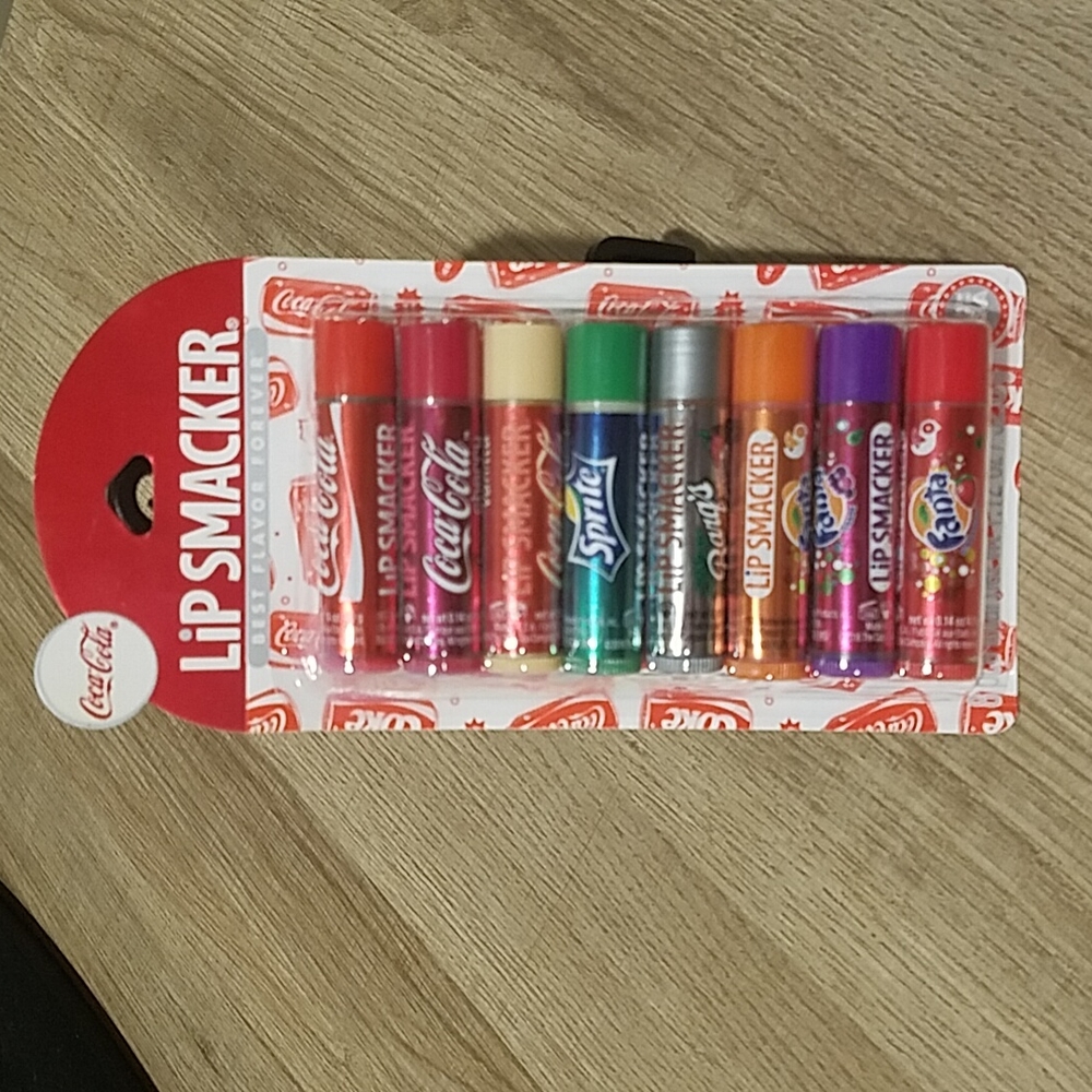 New Lip Smacker Coca-Cola Party set of 8 flavors 😘
